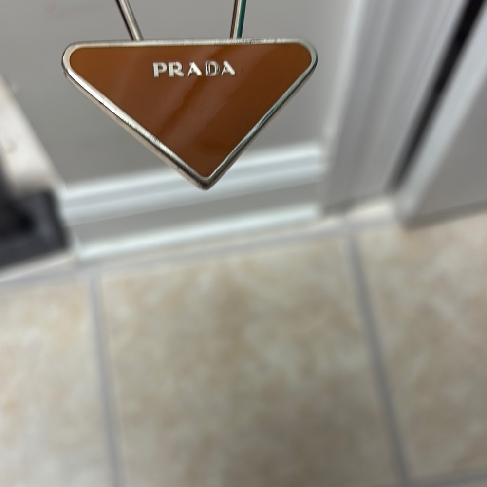 Prada Triangle keychain - Picture 7 of 7